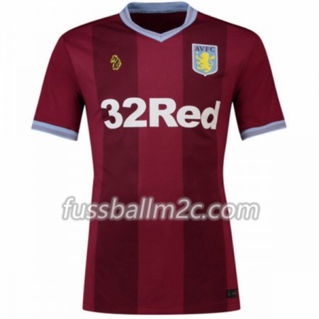 Fußballtrikots Aston Villa Heim Trikotsatz 2018-2019